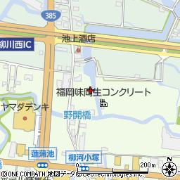 福岡県柳川市三橋町柳河722周辺の地図