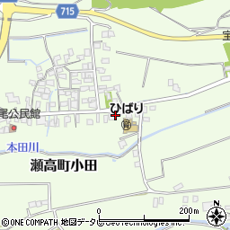 福岡県みやま市瀬高町小田1099周辺の地図