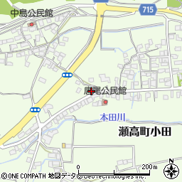 福岡県みやま市瀬高町小田992周辺の地図