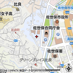 長崎県佐世保市木場田町3周辺の地図