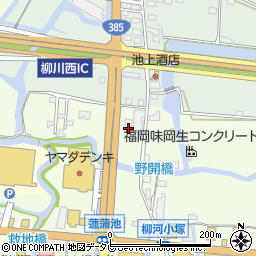 福岡県柳川市三橋町柳河731周辺の地図