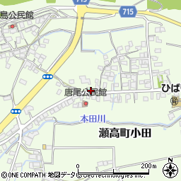 福岡県みやま市瀬高町小田1005周辺の地図