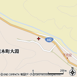 福岡県八女市黒木町大淵1253周辺の地図