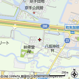 福岡県柳川市東蒲池1周辺の地図