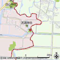 福岡県柳川市三橋町吉開254周辺の地図
