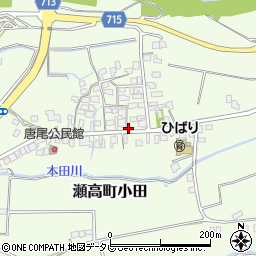 福岡県みやま市瀬高町小田1060周辺の地図