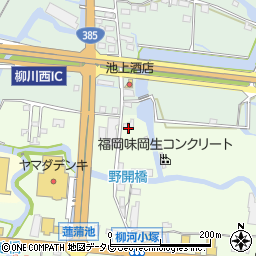 福岡県柳川市三橋町柳河726周辺の地図