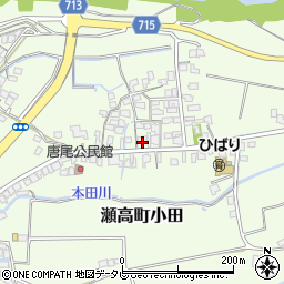 福岡県みやま市瀬高町小田1031周辺の地図
