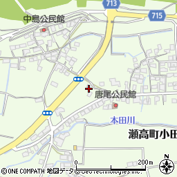 福岡県みやま市瀬高町小田987周辺の地図