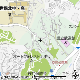 長崎県佐世保市熊野町2-23周辺の地図