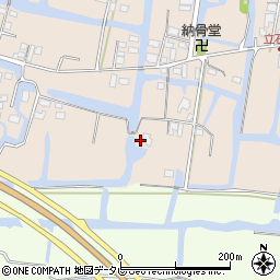 福岡県柳川市立石790-5周辺の地図