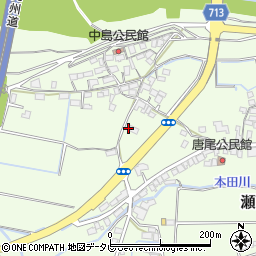 福岡県みやま市瀬高町小田974周辺の地図