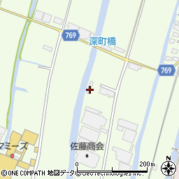 福岡県柳川市田脇287周辺の地図