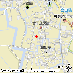 福岡県柳川市間549-1周辺の地図