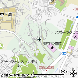 長崎県佐世保市熊野町周辺の地図
