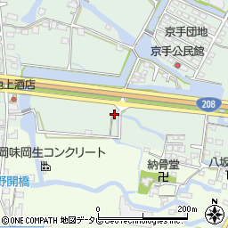 福岡県柳川市東蒲池21周辺の地図