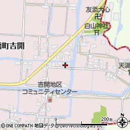 福岡県柳川市三橋町吉開568周辺の地図