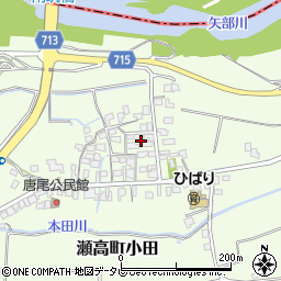福岡県みやま市瀬高町小田1057周辺の地図