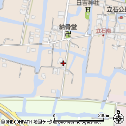 福岡県柳川市立石771周辺の地図