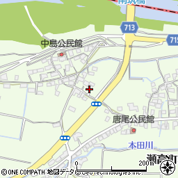 福岡県みやま市瀬高町小田961周辺の地図