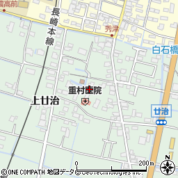 重村医院周辺の地図