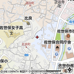 長崎県佐世保市木場田町5周辺の地図