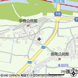 福岡県みやま市瀬高町小田962周辺の地図