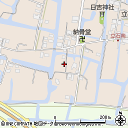 福岡県柳川市立石795-14周辺の地図