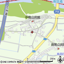 福岡県みやま市瀬高町小田394周辺の地図