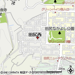 大分県大分市田尻西4-2周辺の地図