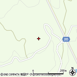 大分県臼杵市岳谷周辺の地図