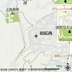大分県大分市田尻西4-8周辺の地図