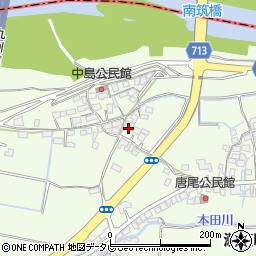 福岡県みやま市瀬高町小田966周辺の地図