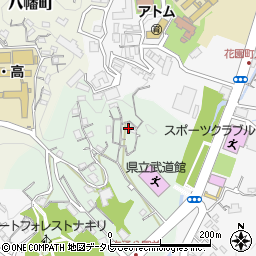 長崎県佐世保市熊野町6-13周辺の地図