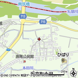 福岡県みやま市瀬高町小田1044周辺の地図
