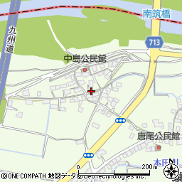 福岡県みやま市瀬高町小田418周辺の地図
