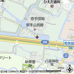 福岡県柳川市東蒲池130-1周辺の地図
