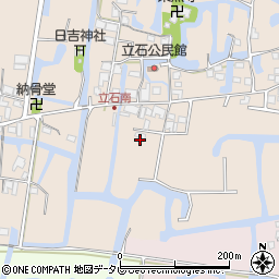 福岡県柳川市立石138周辺の地図