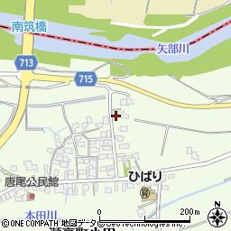 福岡県みやま市瀬高町小田1079周辺の地図