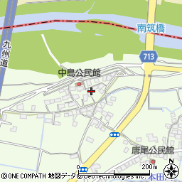 福岡県みやま市瀬高町小田399周辺の地図