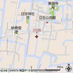 福岡県柳川市立石93周辺の地図