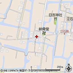 福岡県柳川市立石703周辺の地図