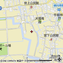 福岡県柳川市間985周辺の地図