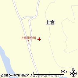 高知県高岡郡四万十町上宮281周辺の地図