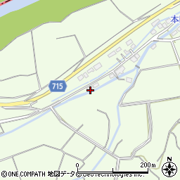 福岡県みやま市瀬高町小田851周辺の地図
