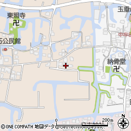 福岡県柳川市立石47周辺の地図