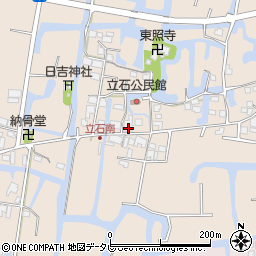 福岡県柳川市立石101周辺の地図