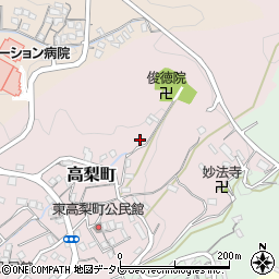 長崎県佐世保市高梨町385周辺の地図