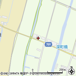 福岡県柳川市田脇72周辺の地図