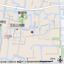 福岡県柳川市立石64周辺の地図